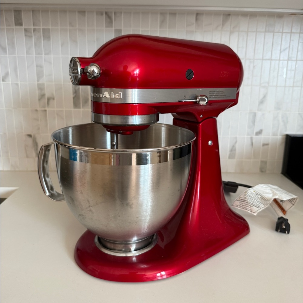 KitchenAid Red Stand Mixer Artisan Series in original box